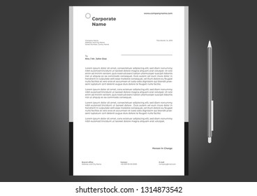 Letterhead Design Template