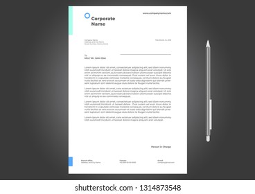 Letterhead Design Template
