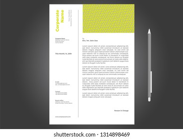 Letterhead Design Template