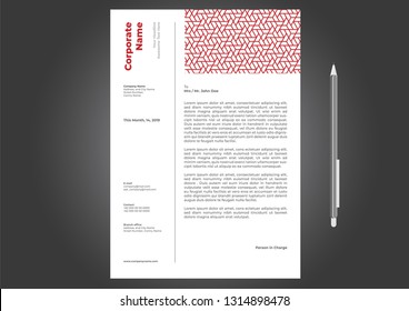 Letterhead Design Template