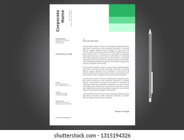 Letterhead Design Template