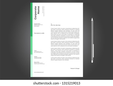 Letterhead Design Template