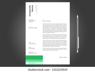 Letterhead Design Template