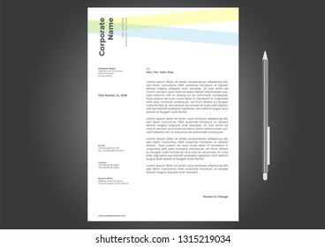 Letterhead Design Template