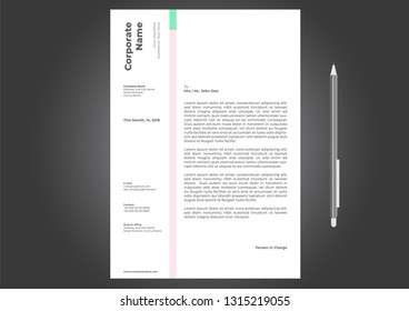 Letterhead Design Template