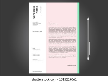 Letterhead Design Template