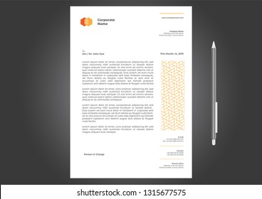Letterhead Design Template
