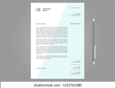 Letterhead Design Template