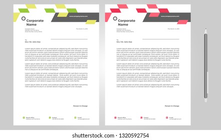 Letterhead Design Template