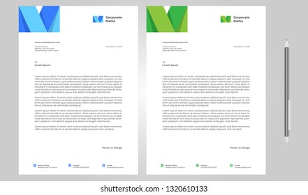 letterhead design template