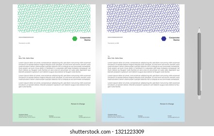 Letterhead Design Template