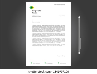 Letterhead Design Template