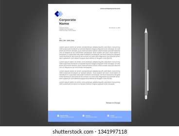 Letterhead Design Template