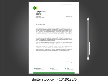 Letterhead Design Template