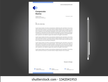 Letterhead Design Template