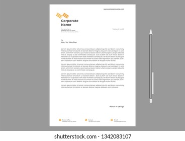 Letterhead Design Template