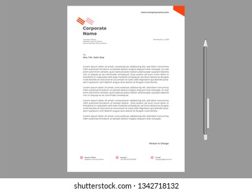 Letterhead Design Template
