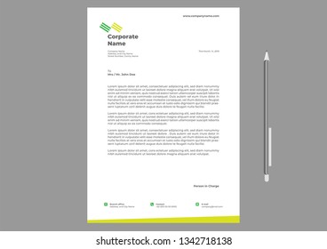 Letterhead Design Template