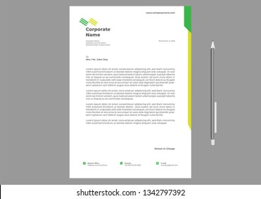 Letterhead Design Template