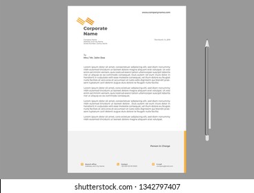 Letterhead Design Template