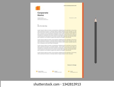 Letterhead Design Template