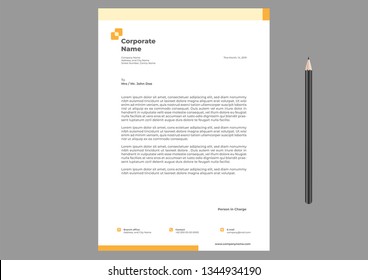 Letterhead Design Template