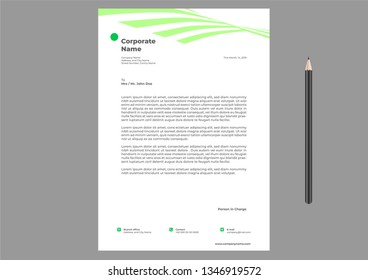 Letterhead Design Template