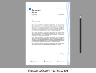 Letterhead Design Template