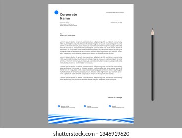 Letterhead Design Template