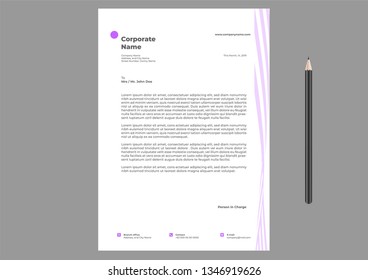 Letterhead Design Template