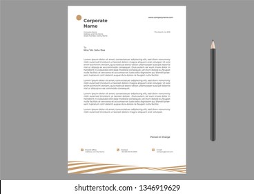 Letterhead Design Template