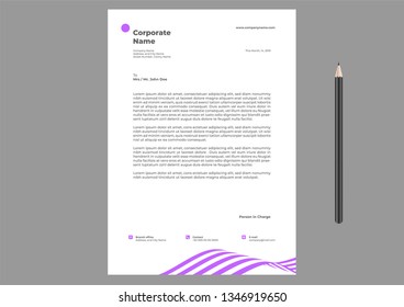 Letterhead Design Template