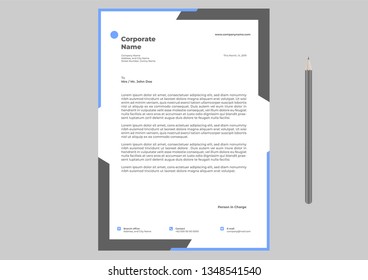 Letterhead Design Template