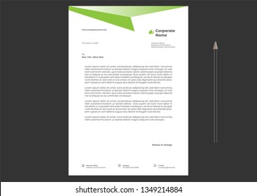 Letterhead Design Template
