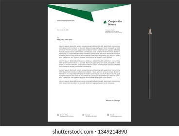 Letterhead Design Template