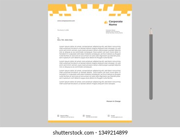 Letterhead Design Template