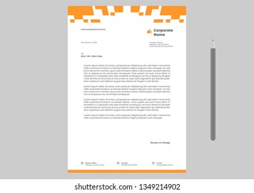 Letterhead Design Template