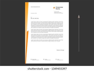 Letterhead Design Template