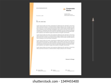 Letterhead Design Template