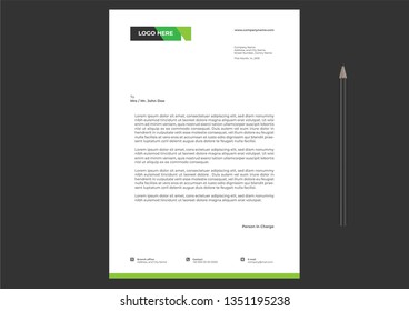 Letterhead Design Template
