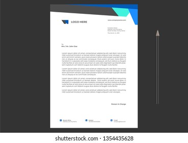 Letterhead Design Template