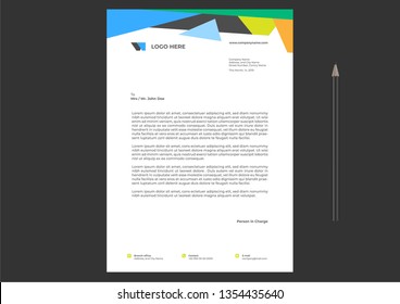 Letterhead Design Template