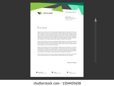 Letterhead Design Template