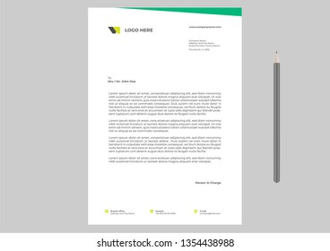 Letterhead Design Template