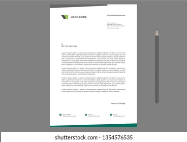Letterhead Design Template
