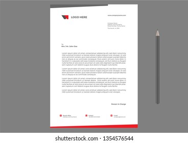 Letterhead Design Template