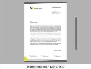 Letterhead Design Template