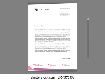 Letterhead Design Template