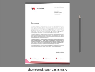 Letterhead Design Template