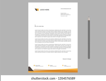 Letterhead Design Template